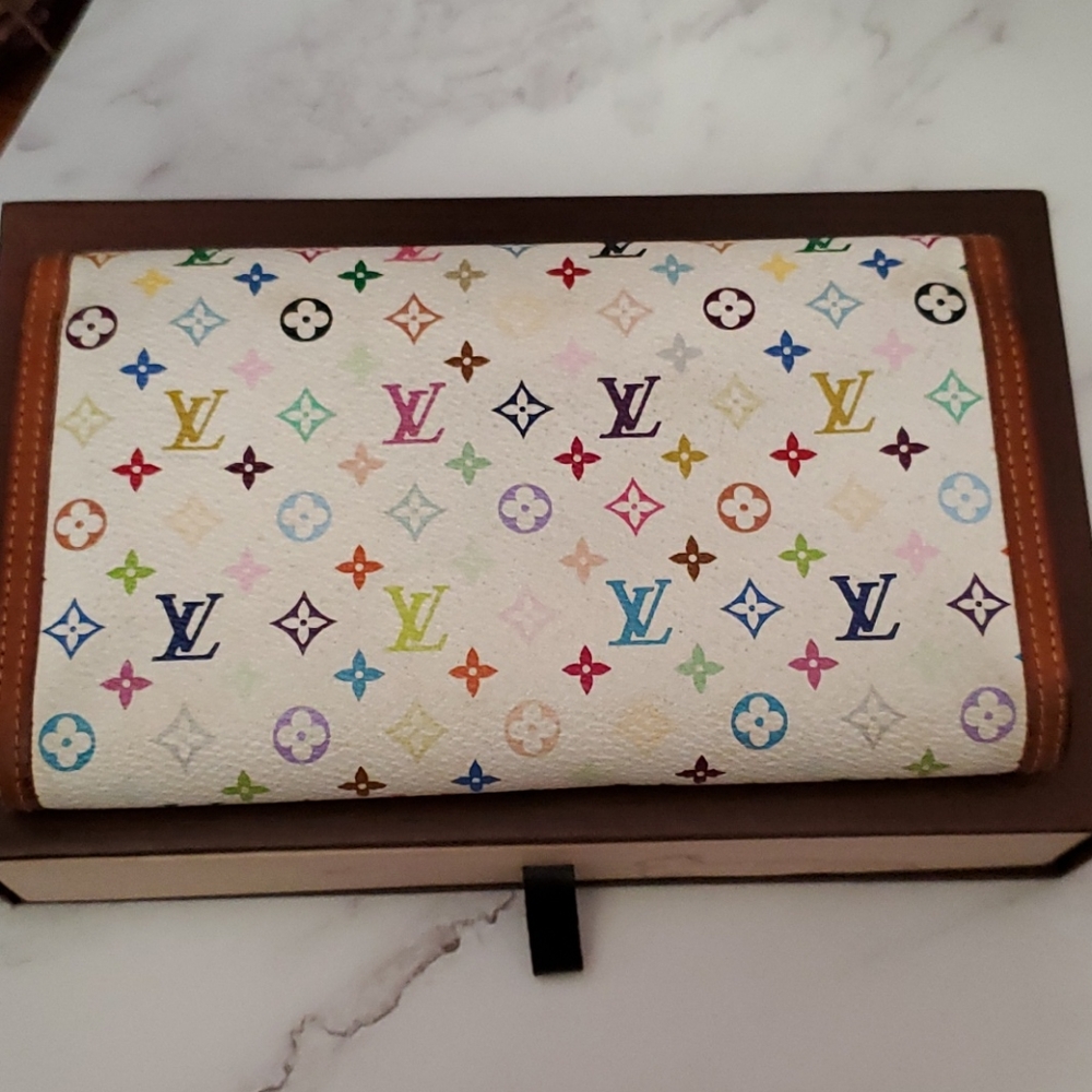 Louis Vuitton Murakami Sarah Long wallet - Picture 3 of 17